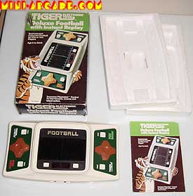 handheld electronic football game 80s